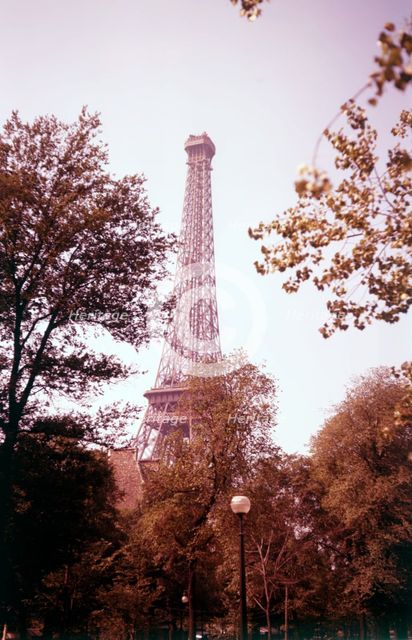 The Eiffel Tower, Paris, France, c1955. Creator: Arthur Charles Kirby Ware.