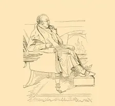 The Elder D'Israeli c1840s, (1881). Creator: Unknown