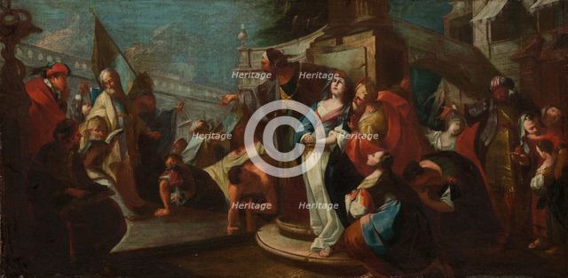 The Elders Accusing Susanna of Adultery, after 1761. Creator: Vinzenz Fischer  attributed.