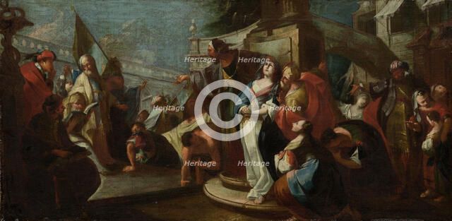 The Elders Accusing Susanna of Adultery, after 1761. Creator: Vinzenz Fischer  attributed.