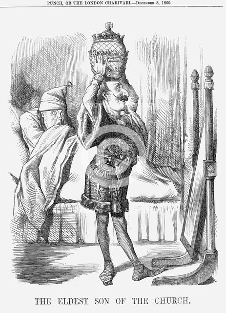 'The Eldest Son of the Church', 1860. Creator: Unknown.