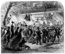 The election of Mr. Horatio Seymour, Governor of the State of New York…, 1862. Creator: Unknown