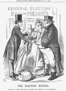 The Election Budget 1865. Creator: John Tenniel