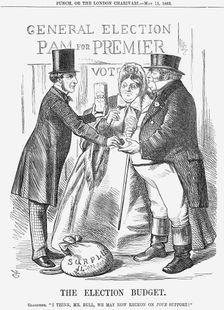 The Election Budget 1865. Creator: John Tenniel