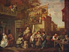 The Election: Canvassing for Votes 1754-1755, (c1915). Artist: William Hogarth