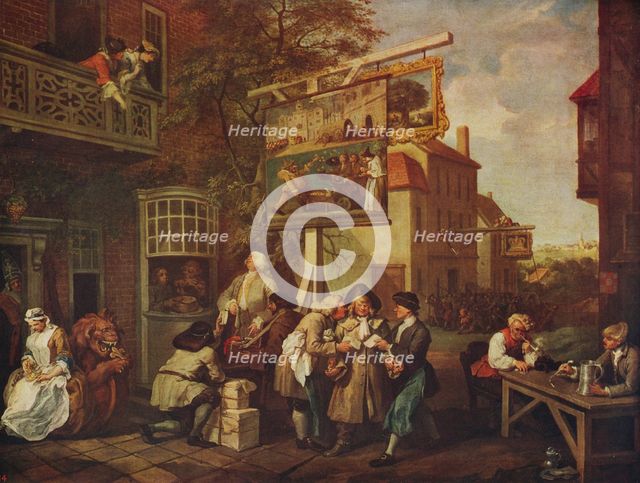 'The Election: Canvassing for Votes', 1754-1755, (c1915). Artist: William Hogarth.