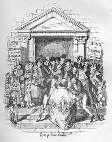 The Election for Beadle c1900. Artist: George Cruikshank