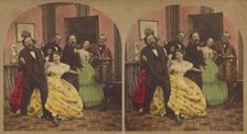 The Electric Shock, about 1865. Creator: London Stereoscopic & Photographic Co
