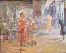 The electrical factory Svetlana in Leningrad