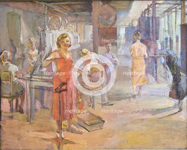 The electrical factory Svetlana in Leningrad.