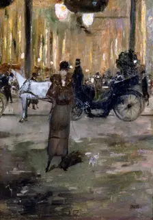 The Elegante c1840-1900. Artist: Edouard Jaques Dufeu