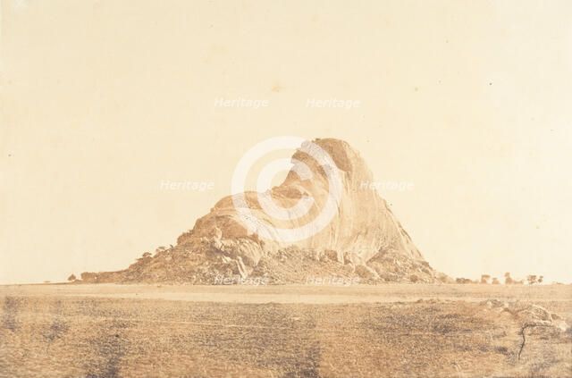 The Elephant Rock, January-February 1858. Creator: Captain Linnaeus Tripe.