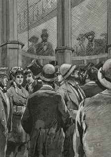 The elevators of the Trocadero Palace, Paris Exposition, 1878. Creator: Tomás Carlos Capuz