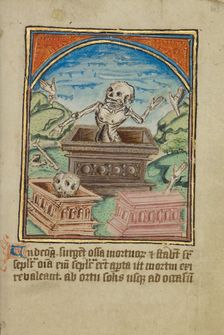 The Eleventh Sign before the Day of Judgment; Illustrated Vita Christi..., about 1480-1490. Creator: Unknown