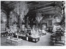 The Eliseyev store in Moscow. Interior of the Colonial section