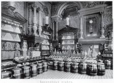 The Eliseyev store in Moscow. Interior of the Grocery section