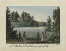 The Elizabeth Pavilion in Pavlovsk Park, 1810s. Creator: Thurner (active first quarter of the 19th century)