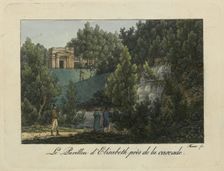 The Elizabeth Pavilion in Pavlovsk Park, 1810s. Creator: Thurner (active first quarter of the 19th century)