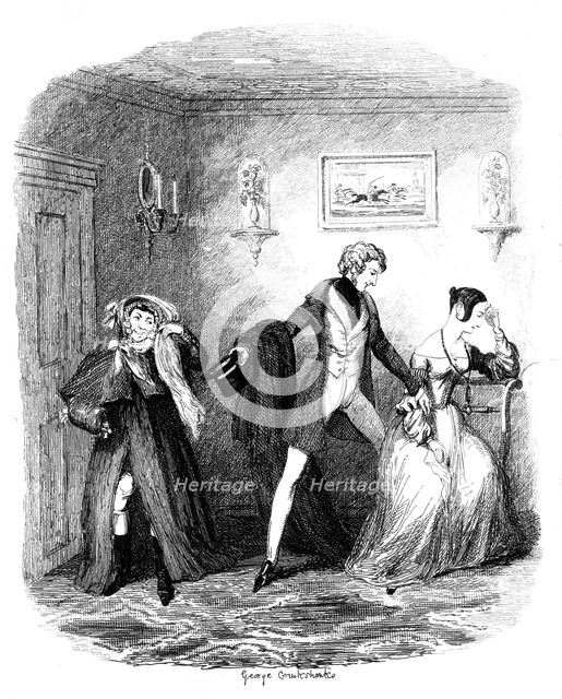'The Elopement', early-mid 19th century. Artist: George Cruikshank