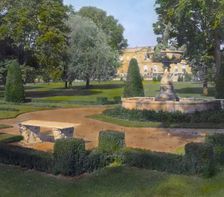 "The Elms," Edward Julius Berwind, 367 Bellevue Avenue, Newport, Rhode Island, 1914. Creator: Frances Benjamin Johnston