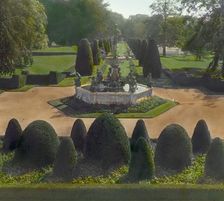 "The Elms," Edward Julius Berwind house, 367 Bellevue Avenue, Newport, Rhode Island, 1914. Creator: Frances Benjamin Johnston