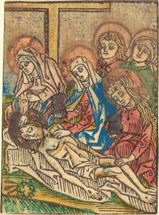 The Embalming of Christ, c. 1480/1490. Creator: Unknown