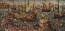 The Embarkation of Henry VIII at Dover c1540