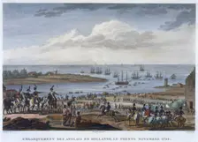 The Embarkation of the English in Holland, 30 November 1799 Creator: Louis Francois Couche