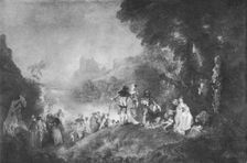 The Embarkation for the Island of Cytherea 1717, (1912). Artist: Jean-Antoine Watteau