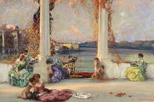 The Embarkation for Cythera. Creator: Tavernier, Andrea (1858-1932)