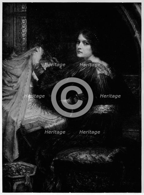 'The Emblem', 1902, (1917). Artist: Frank Dicksee.