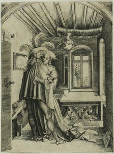 The Embrace, 1503, printed c. 1600. Creator: Master MZ