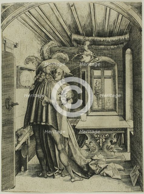 The Embrace, 1503, printed c. 1600. Creator: Master MZ.
