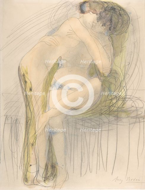 The Embrace, 1900-1910. Creator: Auguste Rodin.
