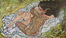The Embrace, 1917. Creator: Egon Schiele