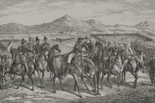 "The Embrace of Vergara" (August 31, 1839), 1879. Creator: Unknown