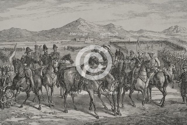 "The Embrace of Vergara" (August 31, 1839), 1879. Creator: Unknown.