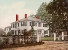 The Emerson House, Concord, c1900. Creator: Unknown