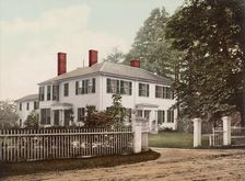The Emerson House, Concord, c1900. Creator: Unknown