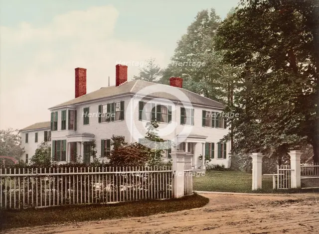 The Emerson House, Concord, c1900. Creator: Unknown.