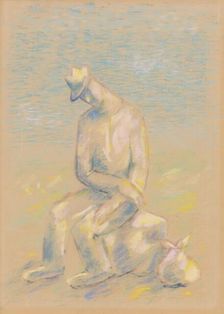 The emigrant, 1934-1935. Creator: Mikulas Galanda