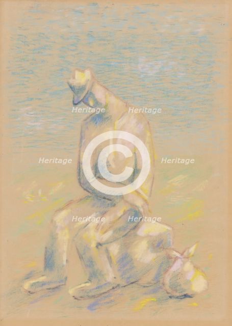 The emigrant, 1934-1935. Creator: Mikulas Galanda.