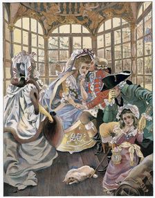 The emigration during the revolution, 18th century c1880-1950.Artist: Ferdinand Sigismund Bac