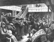The Emigration of the Russian Jews - Sketches on board the Guion Liner "Wisconsin", 1891. Creator: Unknown