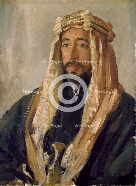 The Emir Feisal, 1919. Artist: Augustus John.