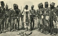 The Emir Mahmud Under Guard 1898, (c1900). Creator: Unknown