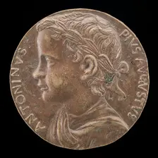 The Emperor Caracalla [obverse], 1466. Creator: Unknown
