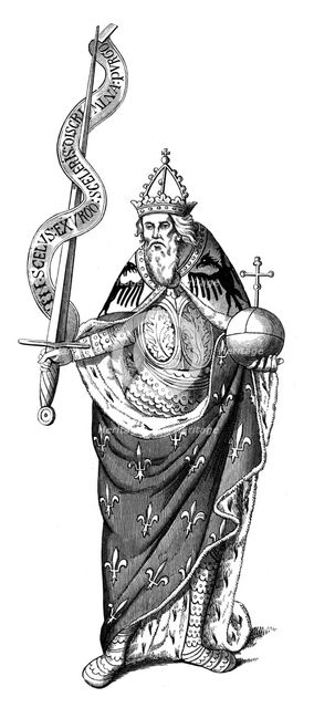 The Emperor Charlemagne (742-814), 1849. Artist: Unknown