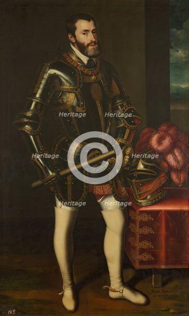 The Emperor Charles V, 1605. Creator: Juan Pantoja de la Cruz.