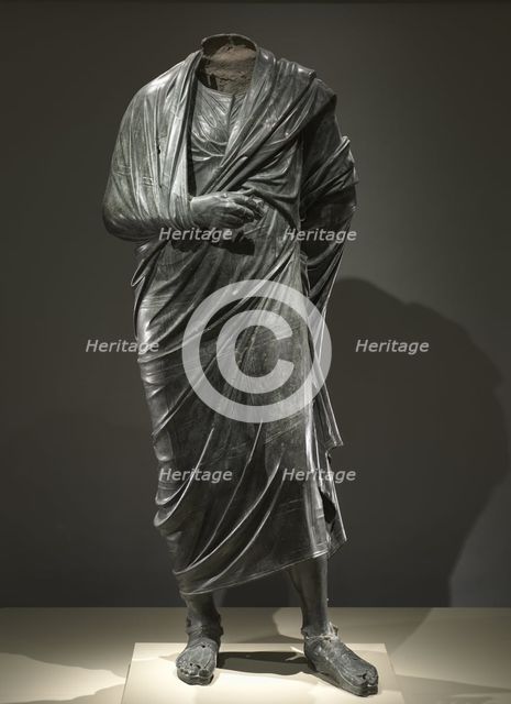 The Emperor as Philosopher, probably Marcus Aurelius (reigned AD 161-180), c. AD 180-200. Creator: Unknown.